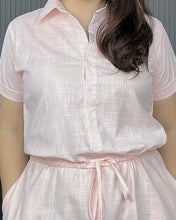 Load image into Gallery viewer, Dahna Plain Light Pink Dress 0254