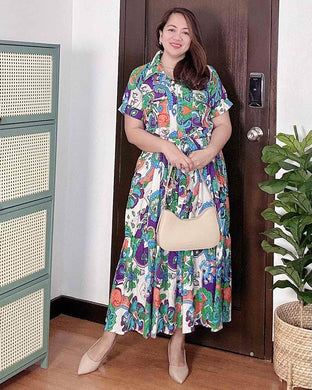 Kelly Maxi Printed Dress 0040