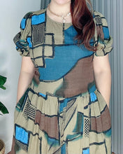 Load image into Gallery viewer, *Atasha Maxi Printed Dress 0065