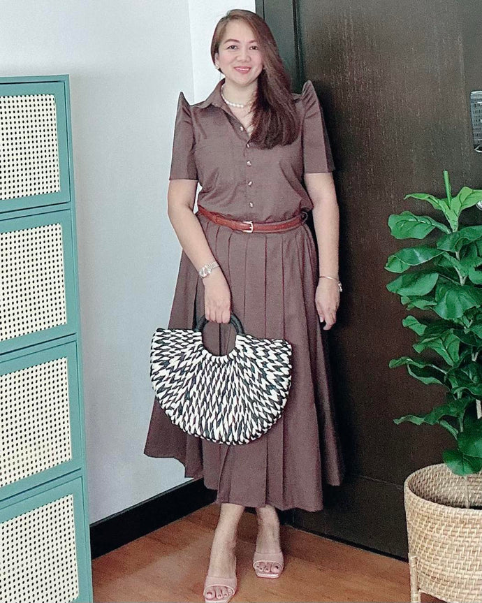 *Isabel Filipiñana Top and Skirt Coordinates 0009