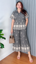 Load image into Gallery viewer, Dani Cotton Embroidered Eyelet Coordinates 0001