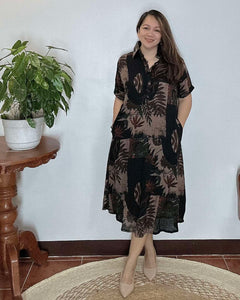 *Luna Printed Dress 0010