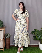 Load image into Gallery viewer, Atasha Printed Maxi  Dress  0028