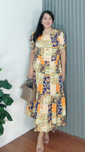 Load image into Gallery viewer, *Martha Maxi Printed Dress 0079