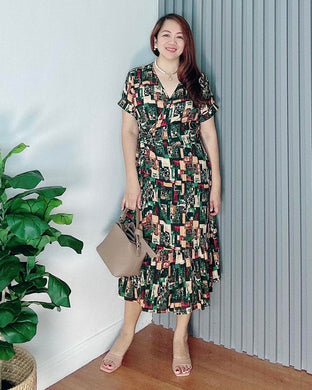 Mara Overlap Dress 0020