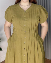 Load image into Gallery viewer, Aiza Cotton Linen Dress 0003