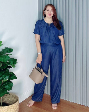 *Avery Plain Soft Denim Coordinates 0023