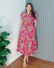 Load image into Gallery viewer, *Diana Maxi Printed Dress 0106