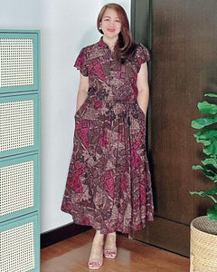*Bela Maxi Printed Dress 0126
