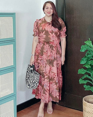 *Martha Maxi Printed Dress 0069