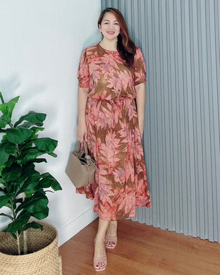 *Alexa Printed Dress 0073