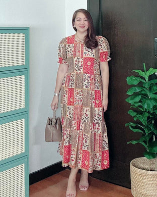 *Atasha Maxi Printed Dress 0066