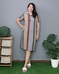 Denise Printed Dress  Dress 0010