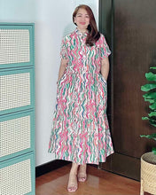 Load image into Gallery viewer, *Selena Maxi Printed Dress 0034