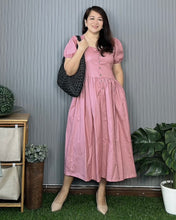 Load image into Gallery viewer, Aubrey Oldrose Premium Linen Dress 0104