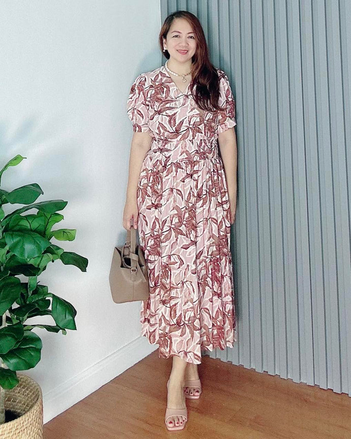 *Sigrid Maxi Printed Dress 0111