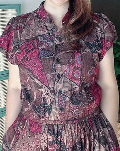 *Bela Maxi Printed Dress 0126