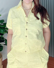 Load image into Gallery viewer, *Monique Eyelet Yellow Coordinates 0001