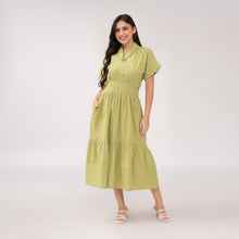 Load image into Gallery viewer, Althea Plain Maxi Dress 0022