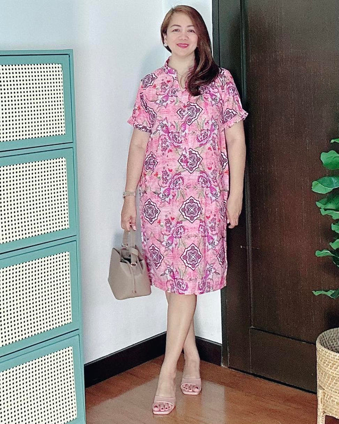 *Bea Printed Dress 0442