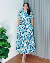 Load image into Gallery viewer, *Bianca Maxi Printed Dress 0299