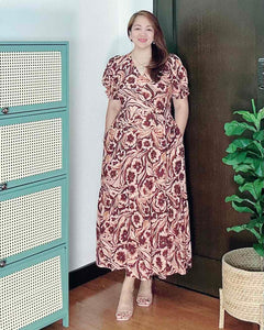 *Ariana Printed Maxi Dress 0093