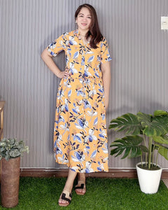 Donna Printed Dress 0303