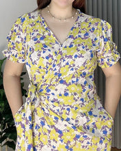 Load image into Gallery viewer, *Say Printed Overlap Maxi Dress 0011