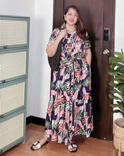 Load image into Gallery viewer, Kelly Maxi Printed Dress 0036