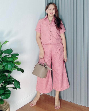 *Monique Eyelet Oldrose Coordinates 0005