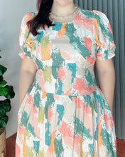 Load image into Gallery viewer, *Atasha Maxi Printed Dress 0077
