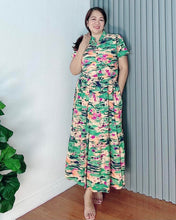 Load image into Gallery viewer, *Bianca Maxi Printed Dress 0316
