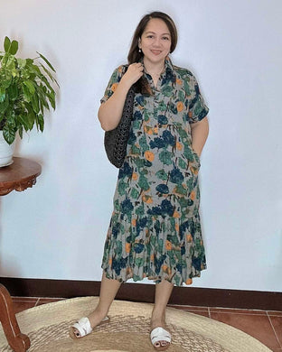 Giana Printed Dress 0095