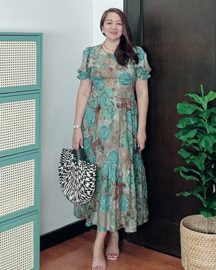 *Atasha Maxi Printed Dress 0063