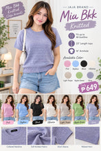 Load image into Gallery viewer, Mia Bkk Knitted top (JaJa)
