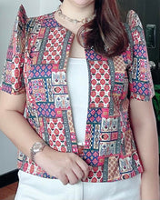 Load image into Gallery viewer, Marcela Filipiñana- Inspired Bolero Top 0009