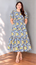 Load image into Gallery viewer, *Martha Maxi Printed Dress 0078