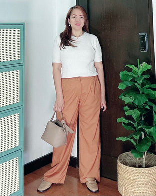 *Vika Premium Linen  Pants 0023