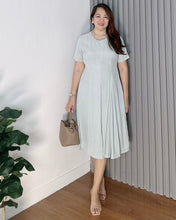 Load image into Gallery viewer, Belle Plain Soft Linen Dress 0005