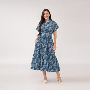 Althea Printed Maxi Dress 0016