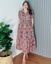 Load image into Gallery viewer, *Diana Maxi Printed Dress 0098