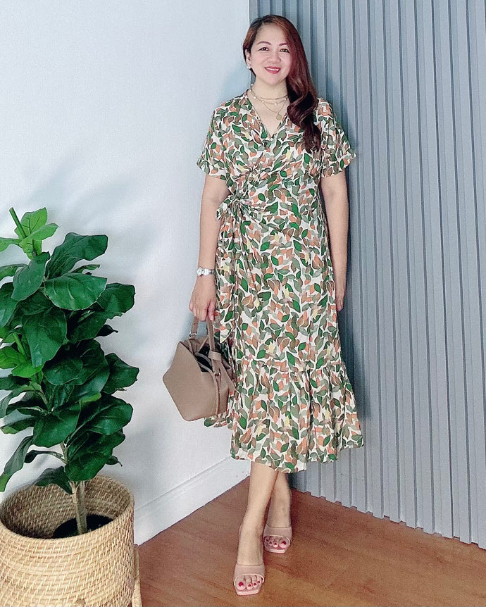 Mara Overlap Dress 0009