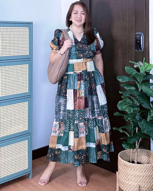 Sigrid Maxi Printed Dress 0078