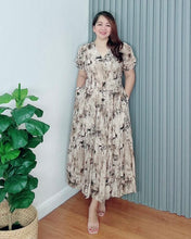 Load image into Gallery viewer, *Ariana Printed Maxi Dress 0112