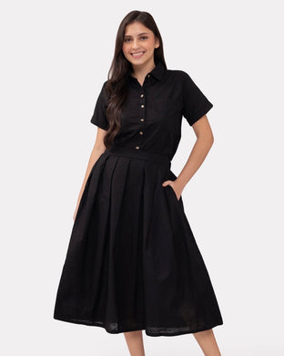 Trisha Premium Linen  Top and Skirt Coordinates 0002