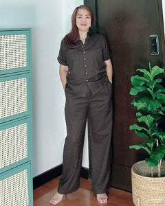 *Claudia Plain Premium Linen Coordinates 0030