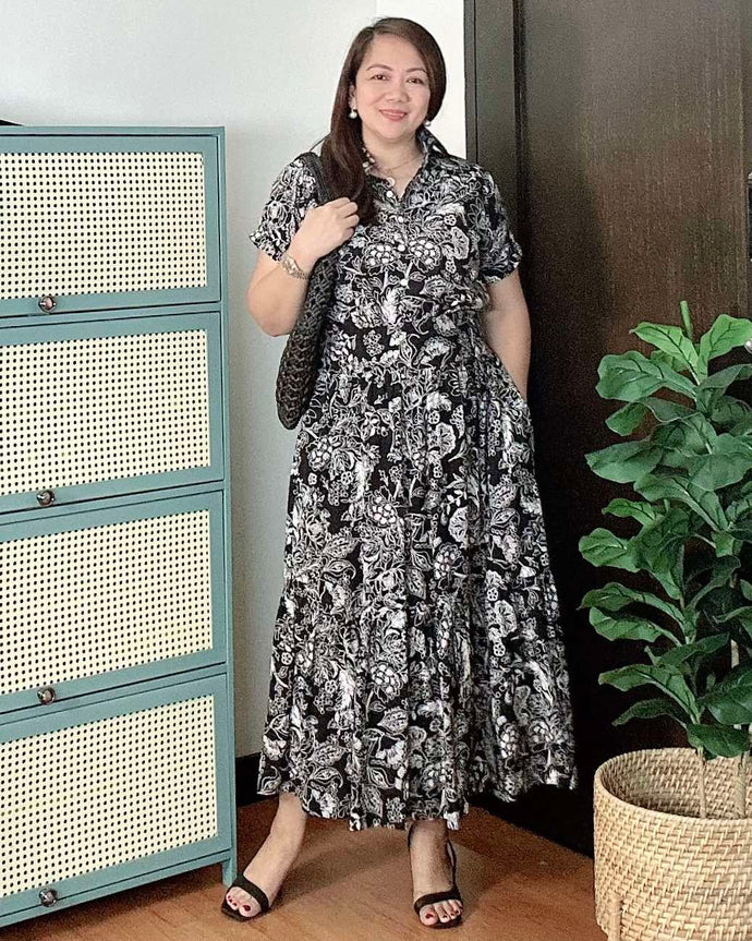 *Lysa Maxi Printed Dress 0036