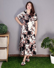 Load image into Gallery viewer, Sale! Iris Printed Top and Skirt 0010