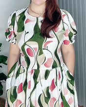 Load image into Gallery viewer, *Atasha Maxi Printed Dress 0062