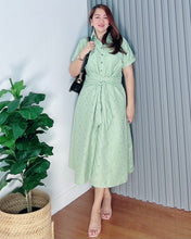 Load image into Gallery viewer, *Julia Maxi Eyelet Embroidered Dress 0018